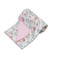 پتو نوزاد مادرکر مدل دو فیل زمستانی سایز 80×80 سانتی متر