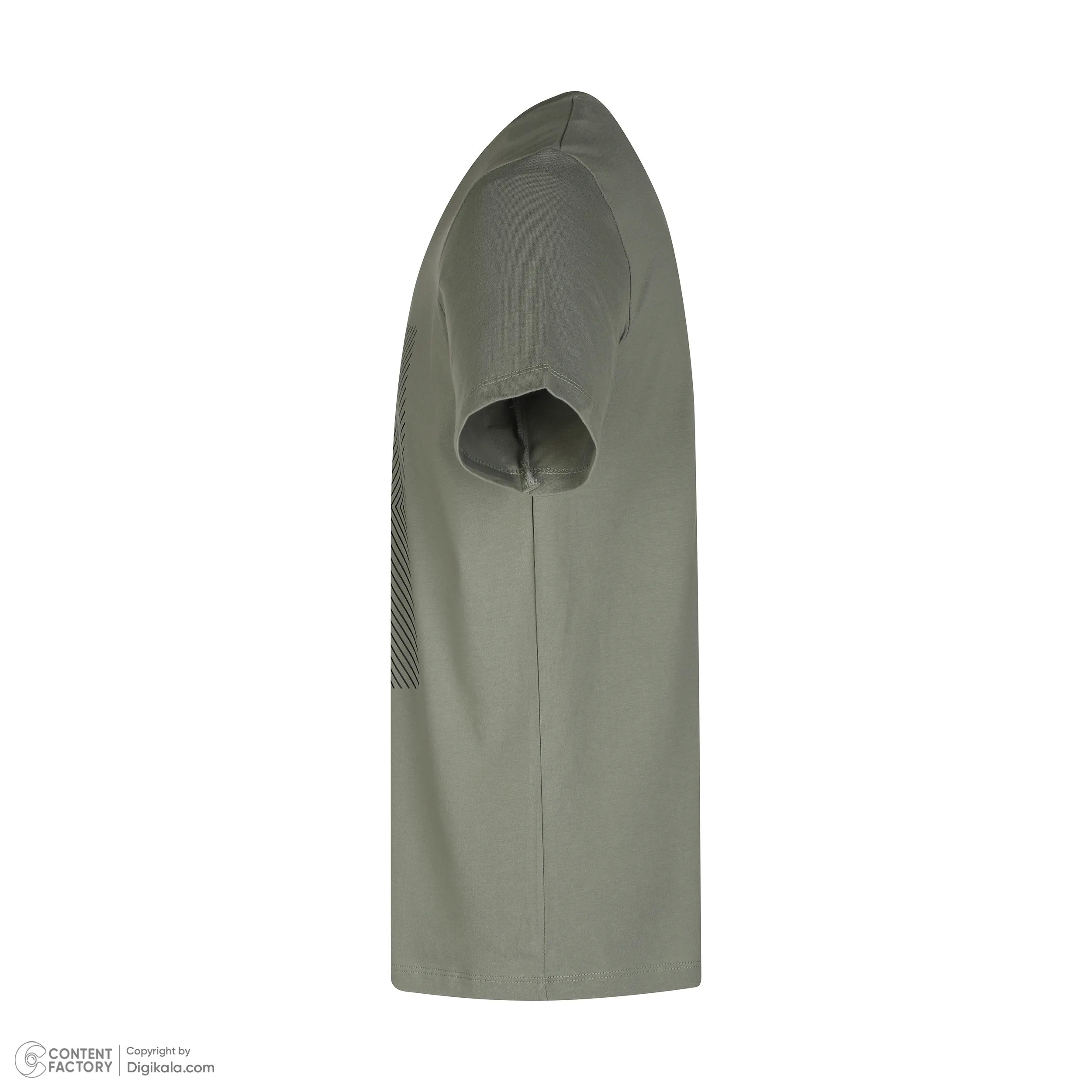 تی شرت آستین کوتاه مردانه باینت مدل 758-3 رنگ سبز