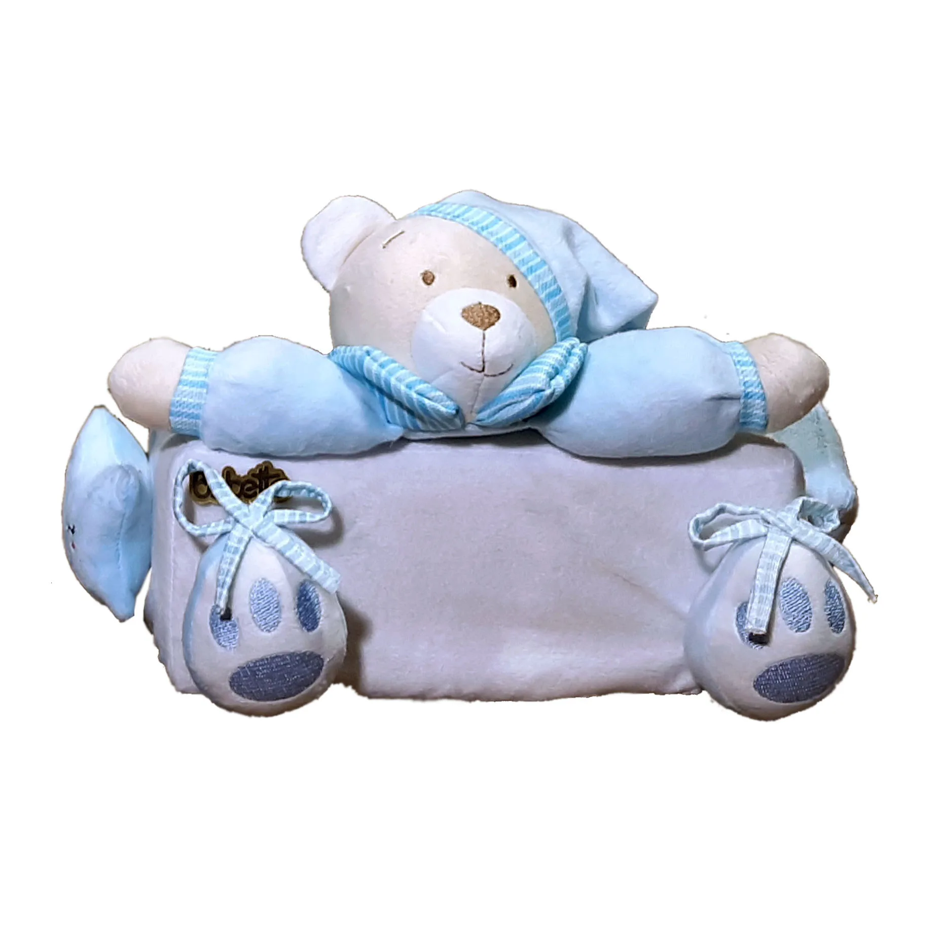 کاور دستمال کاغذی و سطل کودک طرح خرس نانان