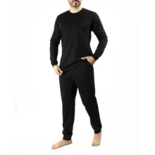 ست تی شرت و شلوار مردانه آریان نخ باف مدل Z17632