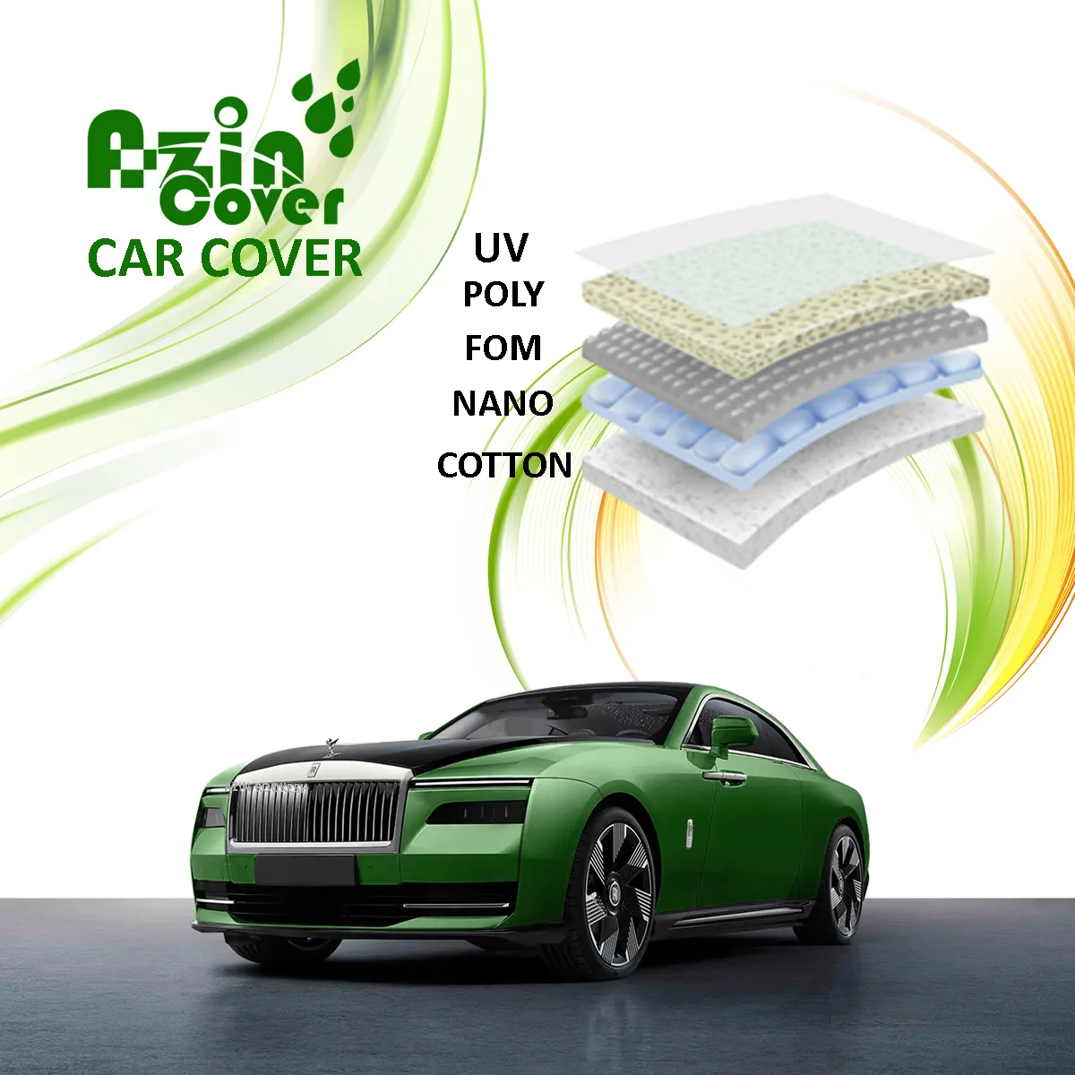 چادر خودرو آذین کاور مدل MULTILAYER مناسب برای FMC T5