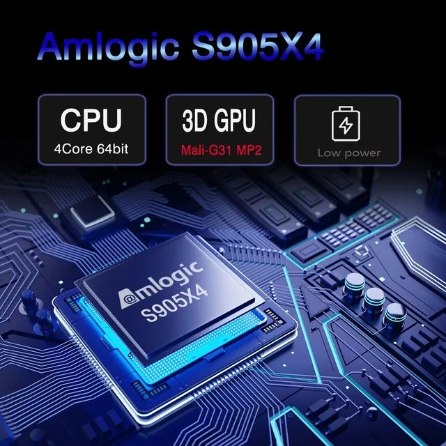 اندروید باکس اچ96 مدل X4 8k 4/64G