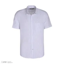 پیراهن آستین کوتاه یقه برگردان مردانه پاتن جامه مدل 04MC8113