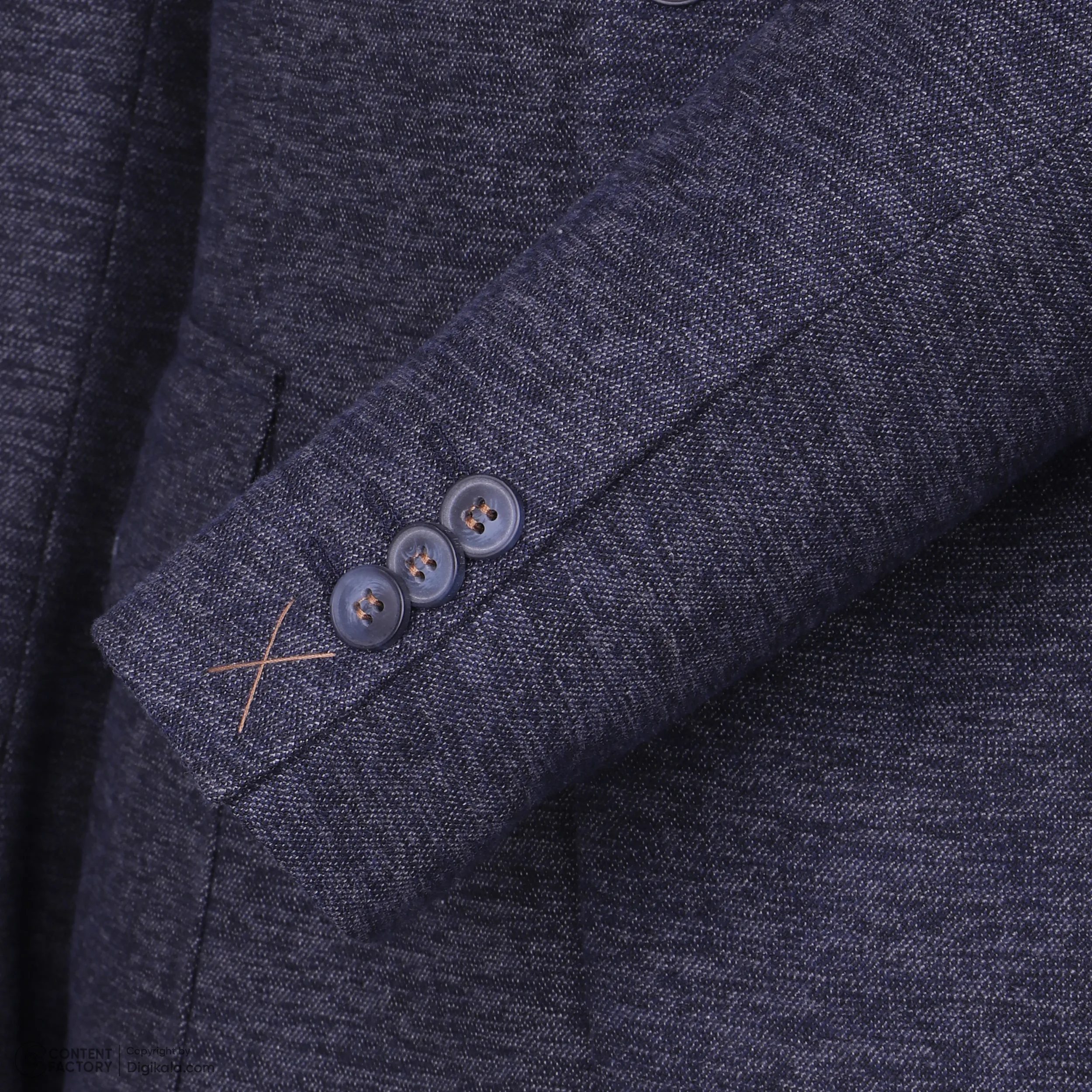 کت تک مردانه آریوان مدل هانتر جیب دکمه دار کد B055