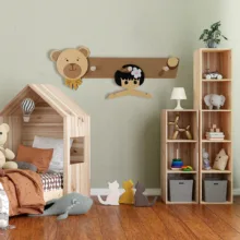 آویز لباس کودک طرح تدی مدل MKids58 Teddy