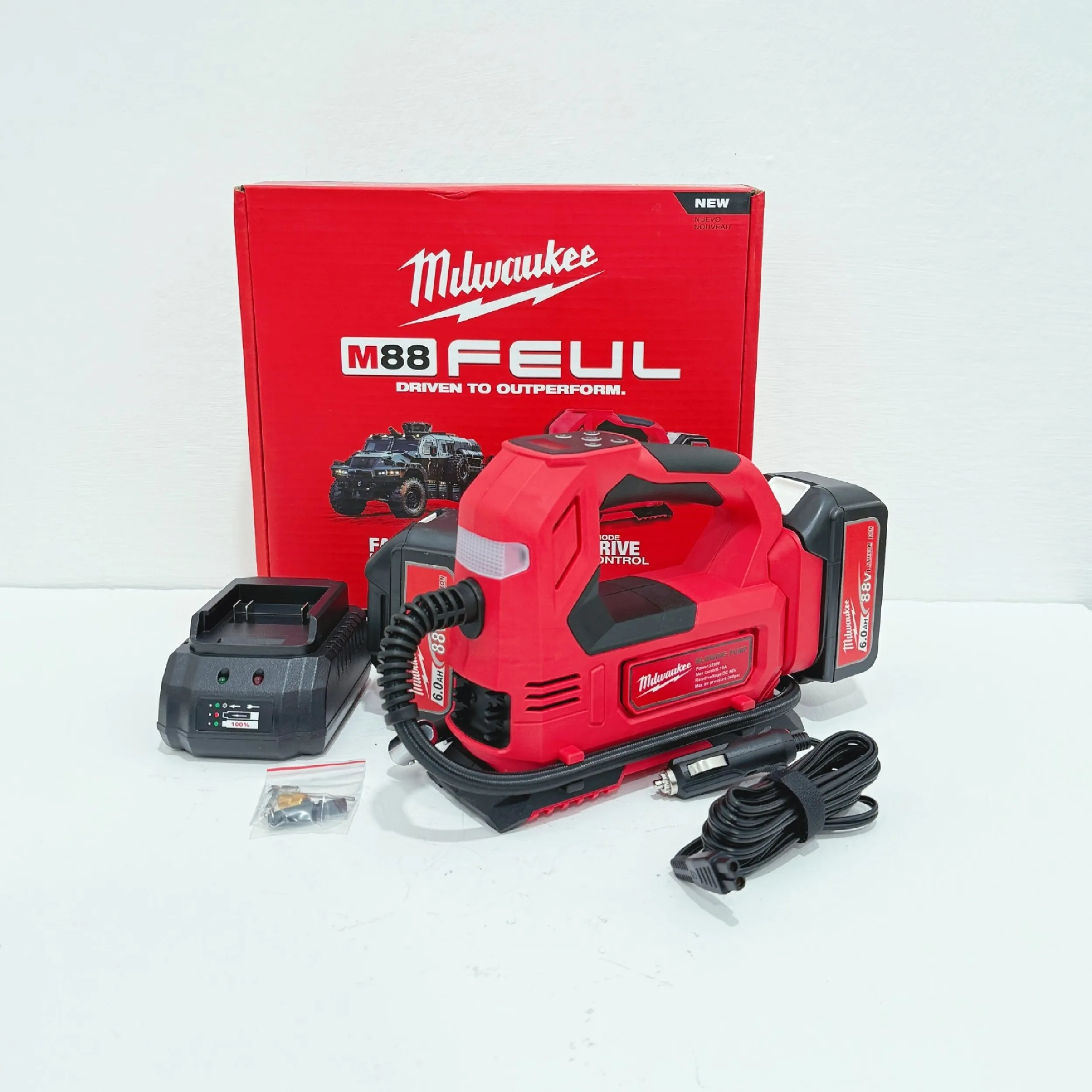 کمپرسور هوا شارژی میلواکی مدل M88