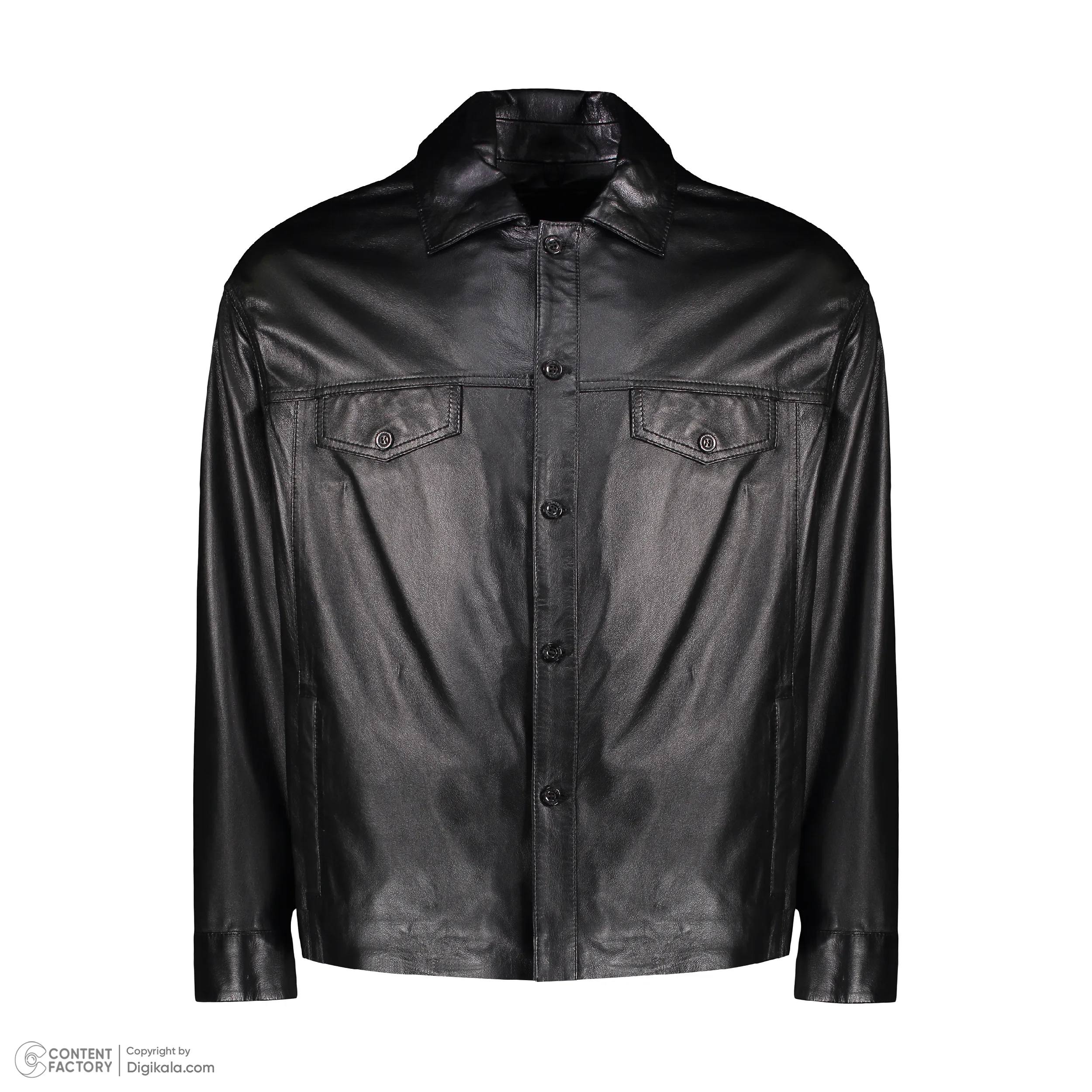 کت چرم مردانه چرم مشهد مدل K0636-001-50