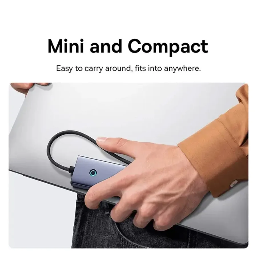 هاب 6 پورت USB-C بیسوس مدل B00052802811