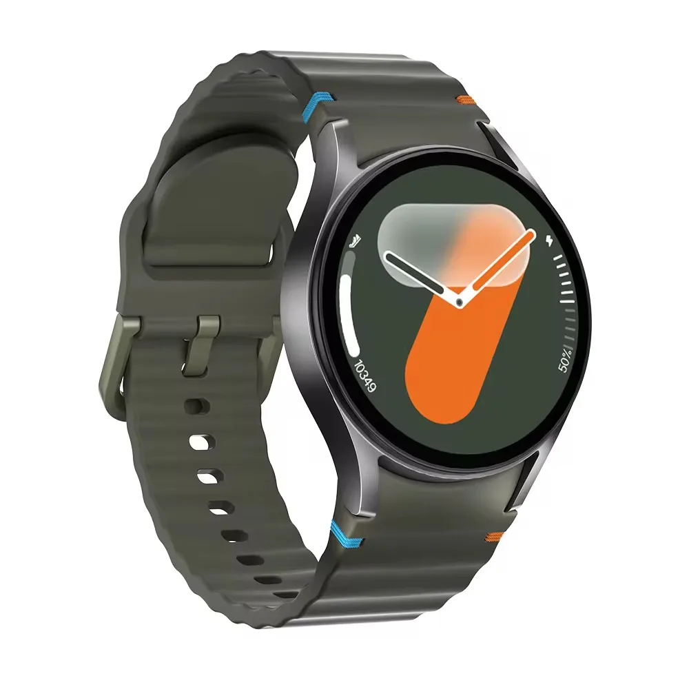 ساعت هوشمند 40 میلیمتری دیبت ویر مدل HD Watch7 mini با بند سیلیکون