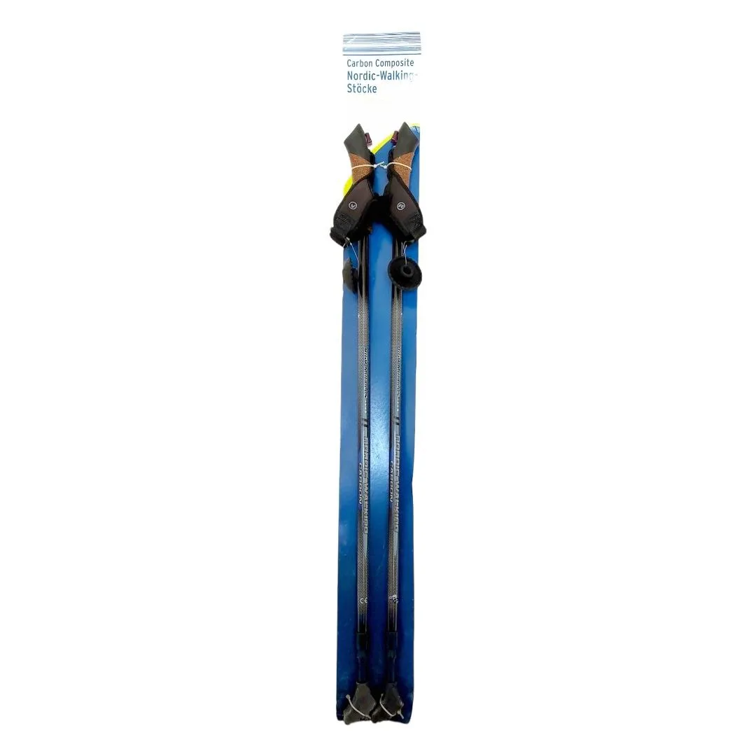 عصای کوهنوردی کرین مدل NORDIC WALKING مجموعه 2 عددی