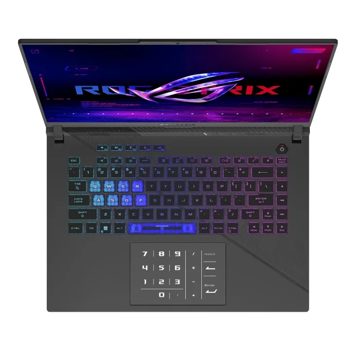 لپ تاپ 16 اینچی ایسوس مدل ROG Strix G16 G614JV-N4404-i9 13980HX-32GB DDR5-1TB SSD-RTX4060-FHD - کاستوم شده