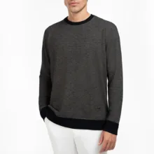 پلیور یقه گرد مردانه ام کی مدل 30066