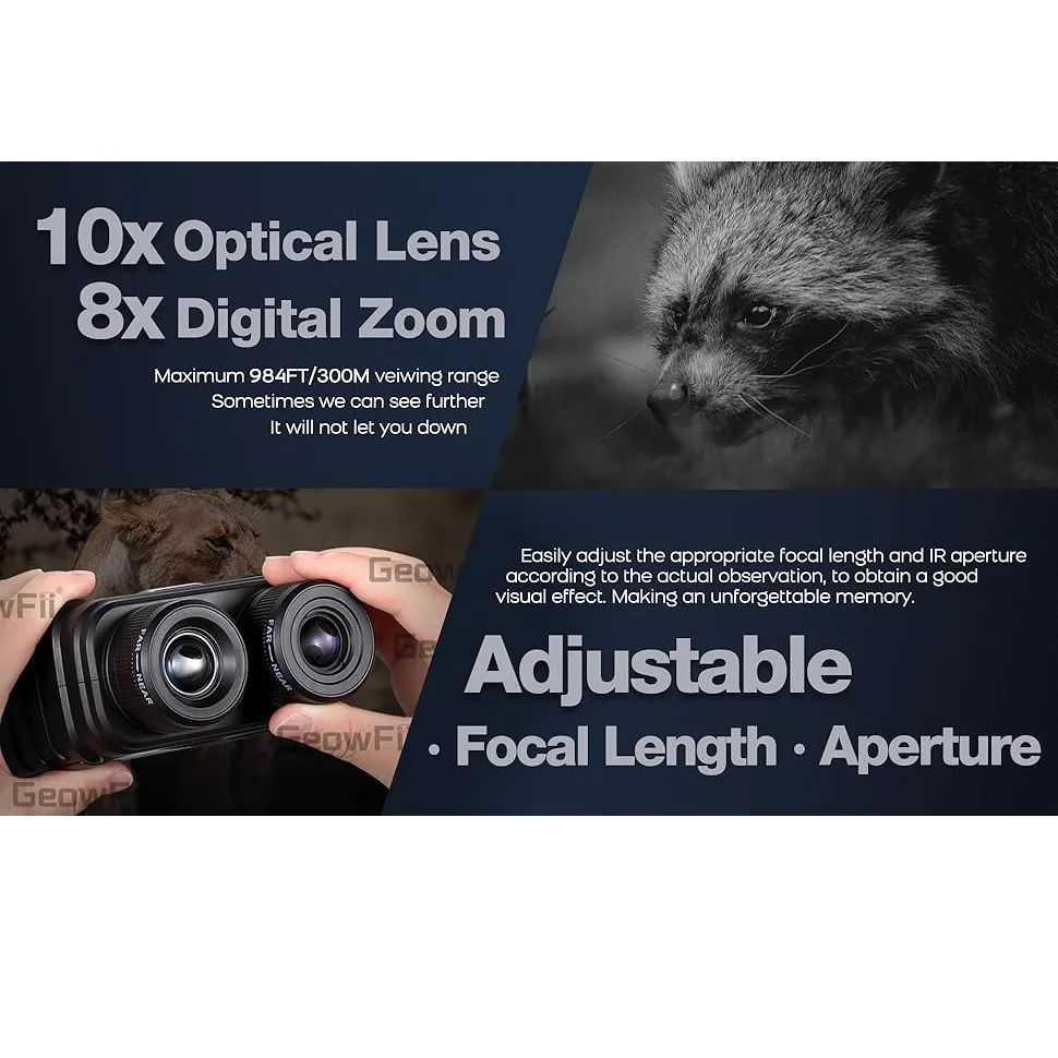 دوربین دوچشمی جیوفی مدل m45 pro