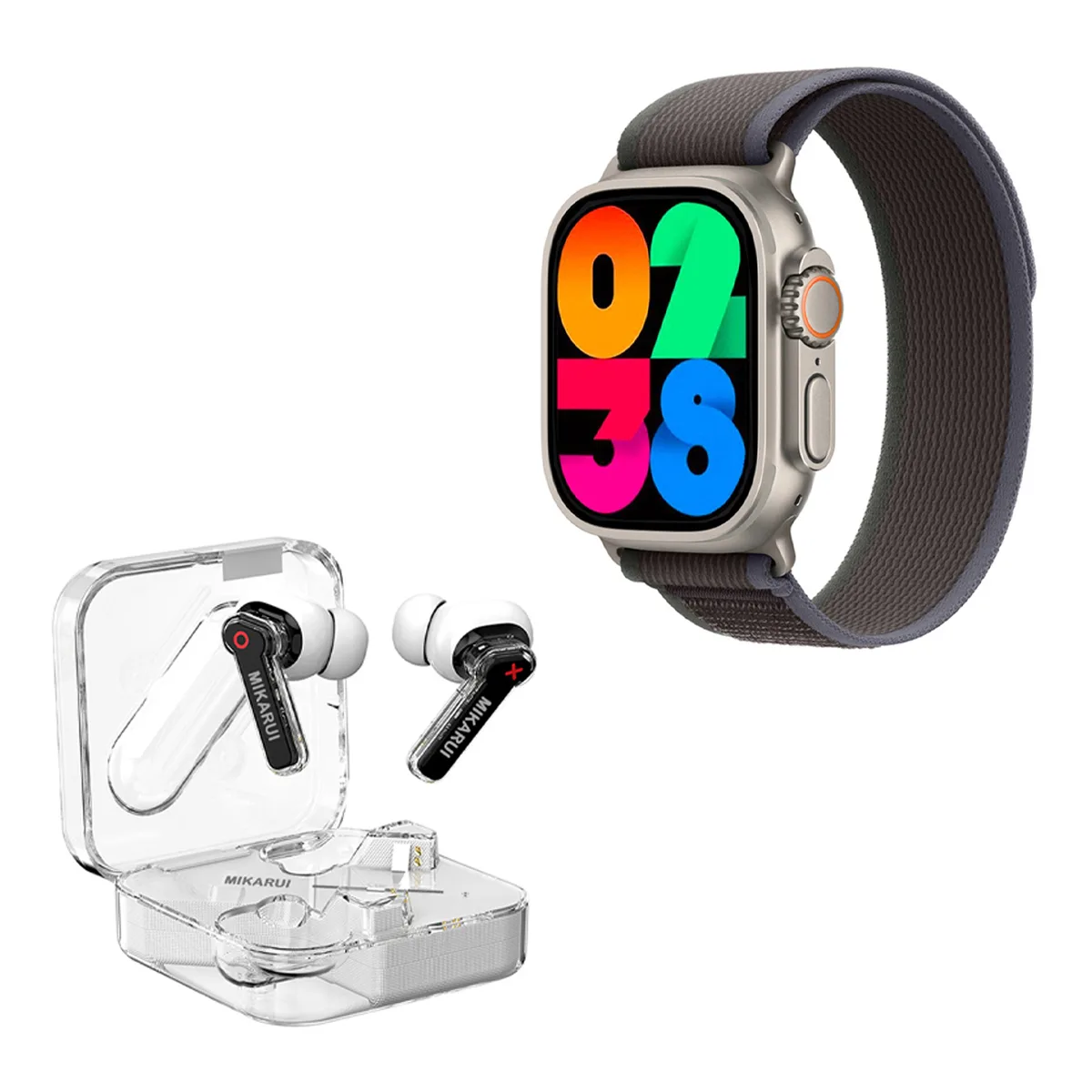 ساعت هوشمند بلک تایم مدل NIX ULTRA 2 به همراه هدفون بلوتوثی