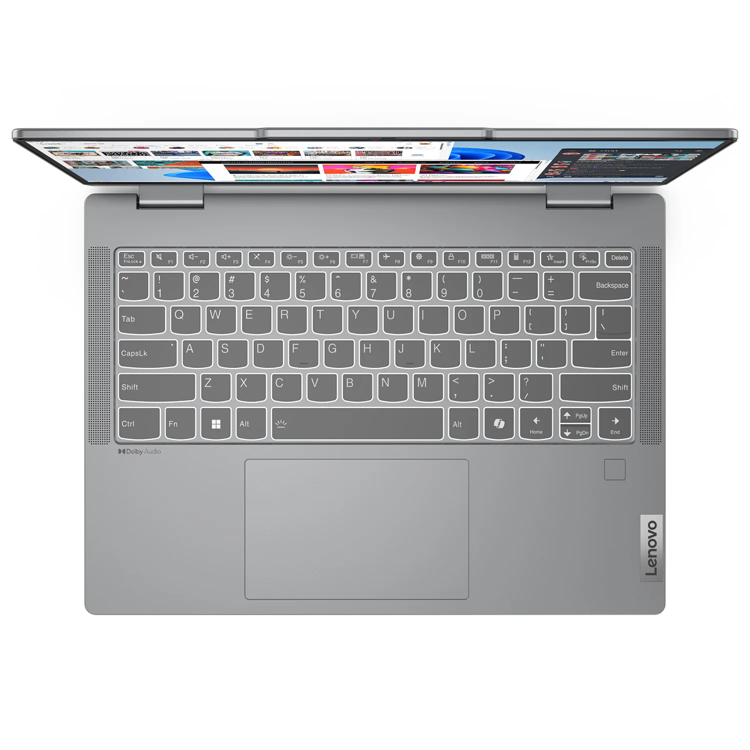 لپ تاپ 14 اینچی لنوو مدل IdeaPad 5 2-in-1 14IRH9-i7 13620H-16GB LPDDR5X 5200MHz-1TB SSD-OLED 60Hz Touch-Backlit-Fingerprint به همراه قلم - کاستوم شده