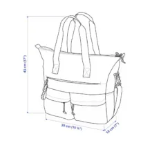 ساک سفری ایکیا مدل VARLDENS-NEW