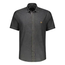 پیراهن آستین کوتاه یقه برگردان مردانه پاتن جامه مدل 04MC8028