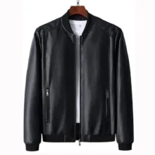 کت چرم مردانه مدل BASIC