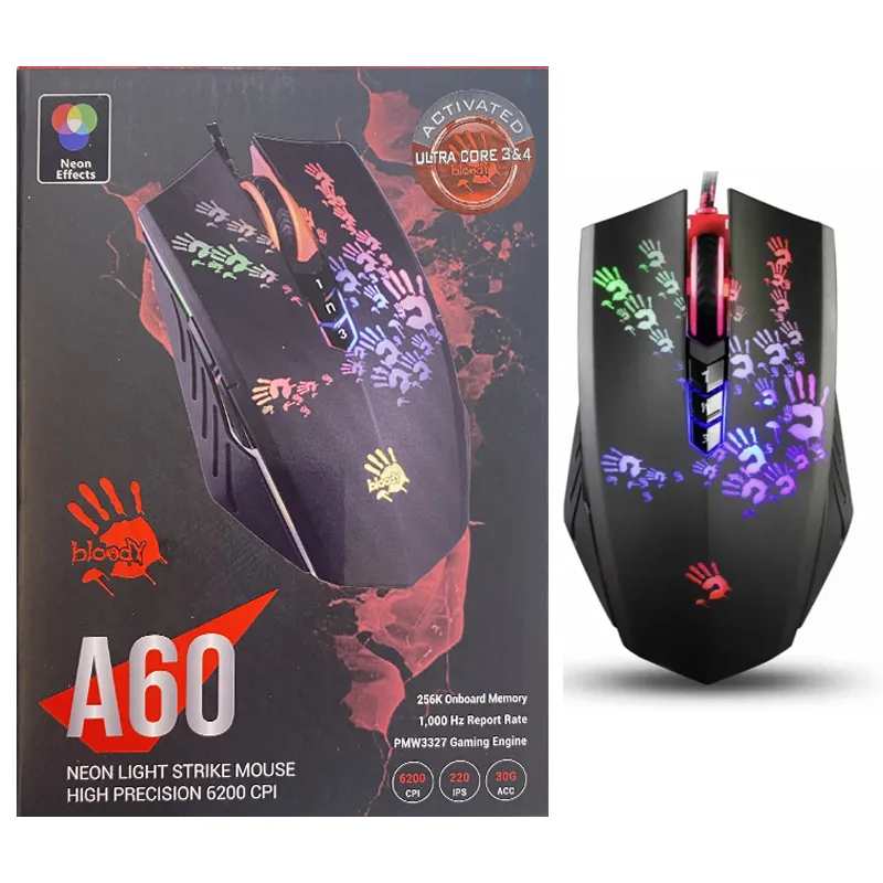 ماوس بی سیم مخصوص بازی بلادی مدل A60