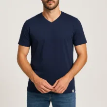 تی شرت آستین کوتاه مردانه باینت مدل 2261798 رنگ سرمه ای