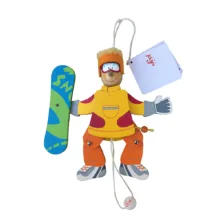 آویز عروسکی اتاق کودک سِوی مدل اسکی باز