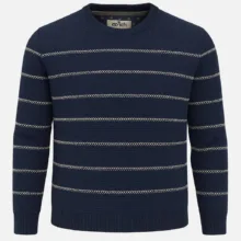 پلیور یقه گرد مردانه مدل رینگر