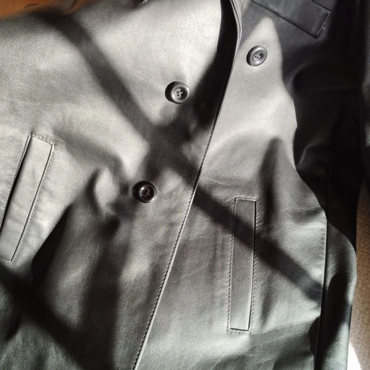 کت چرم مردانه مدل E300