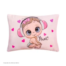 سرویس خواب نوزاد 3تکه آدنو مدل سفری طرح its a girl