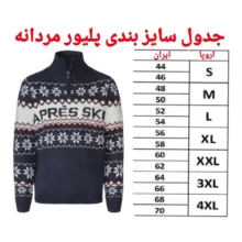 پلیور مردانه مدل دونه برف 2025