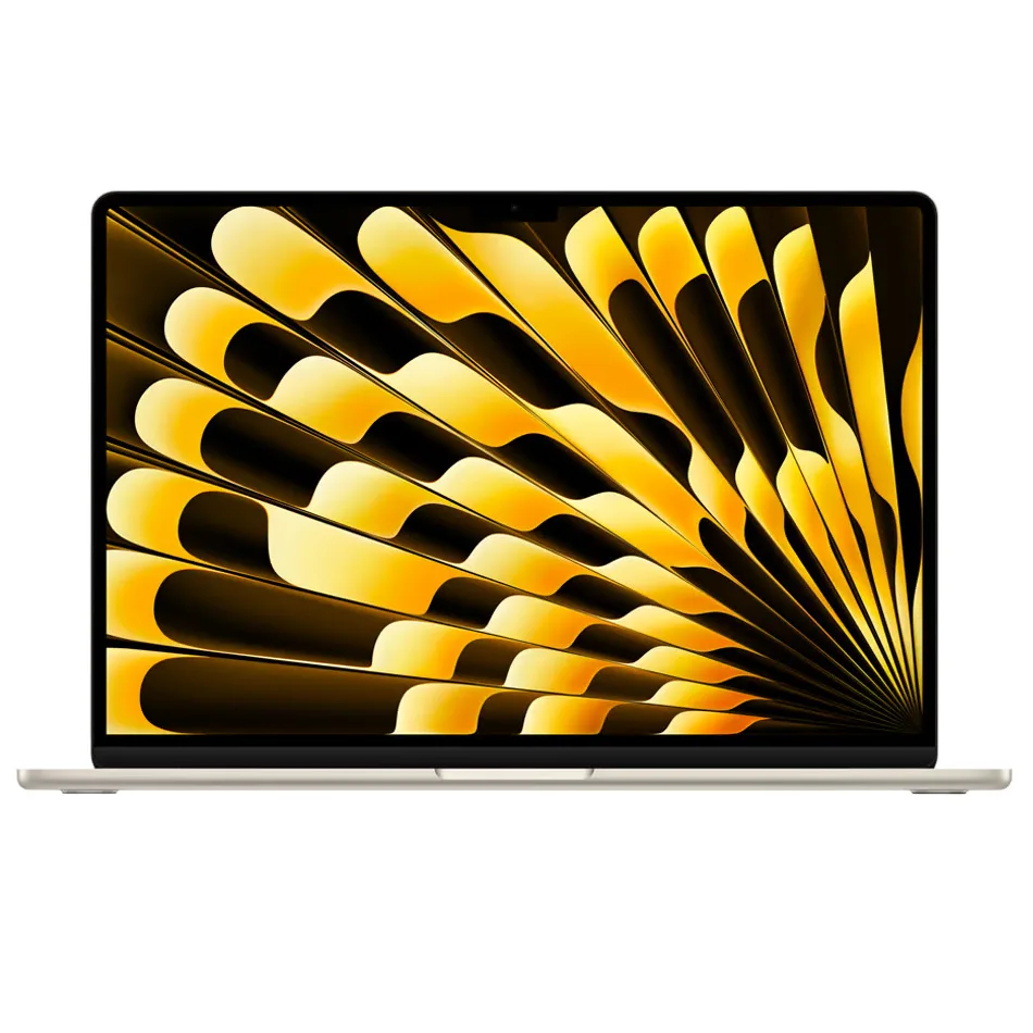 لپ تاپ 15.3 اینچی اپل مدل MacBook Air MW1J3 2025 LLA-M4-16GB Ram-256GB SSD