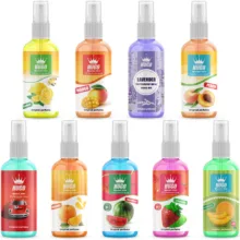 اسپری خوشبو کننده خودرو هوگو مدل G-9 حجم 50 میلی لیتر بسته 9 عددی