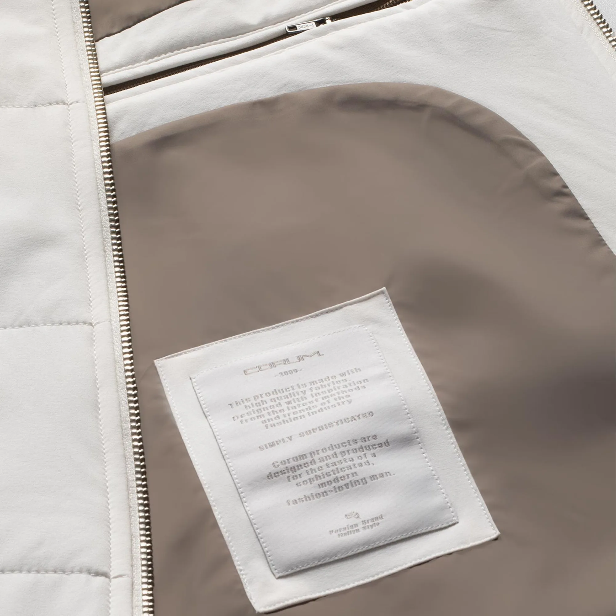 پافر مردانه کروم مدل دو تکه 2520702