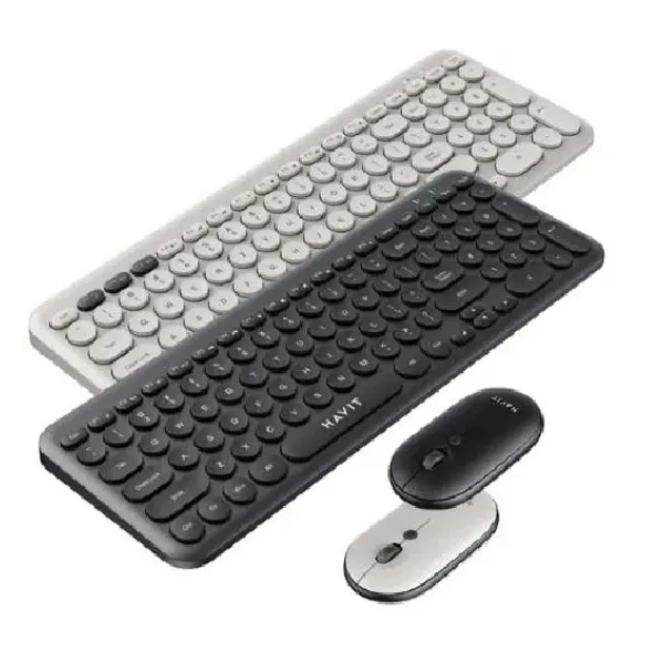 کیبورد و ماوس بی سیم هویت مدل KB-254GCM