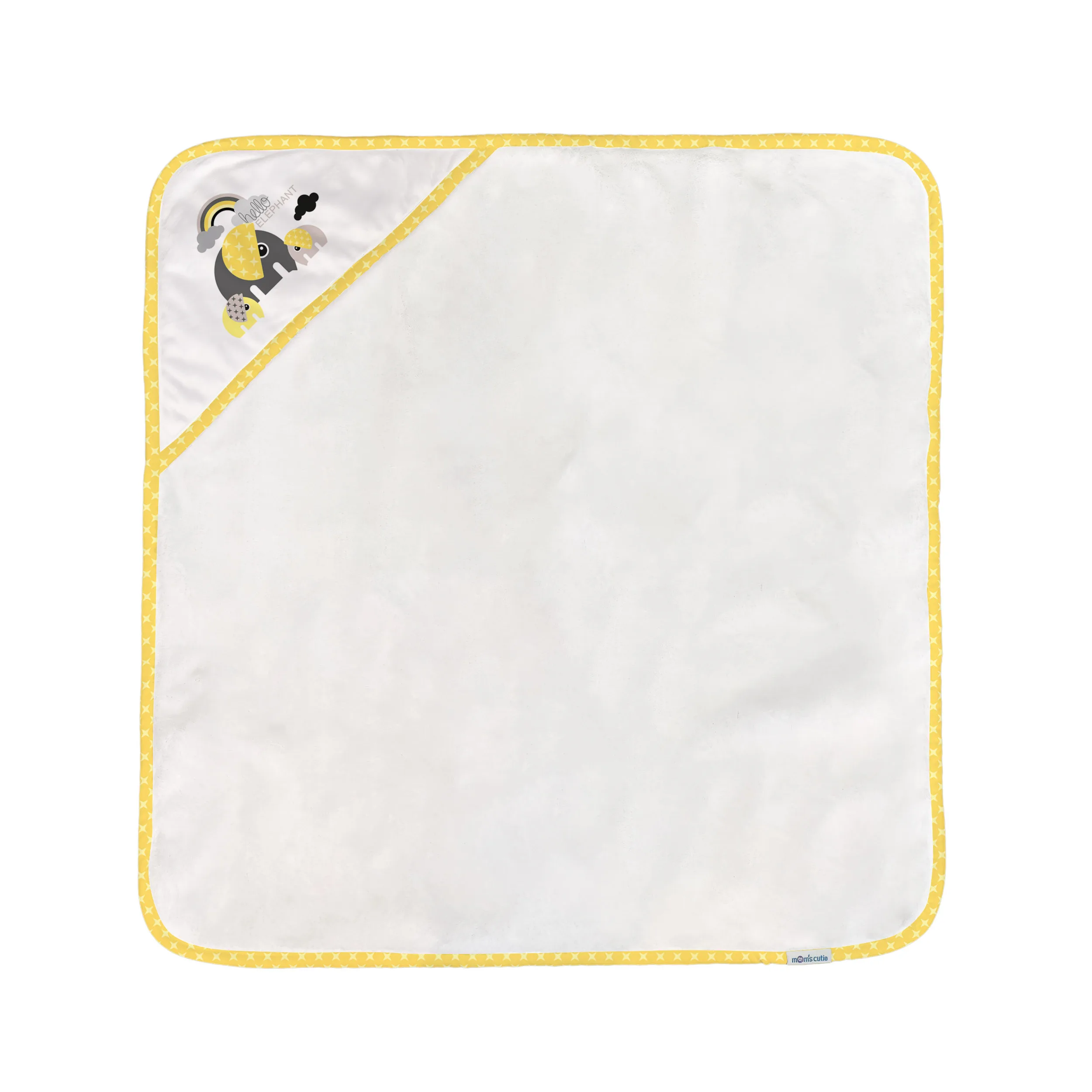 پتو دورپیچ نوزاد مامزکیوتی مدل hello DP-76