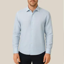 پیراهن آستین بلند مردانه کروم مدل لینن 2410161