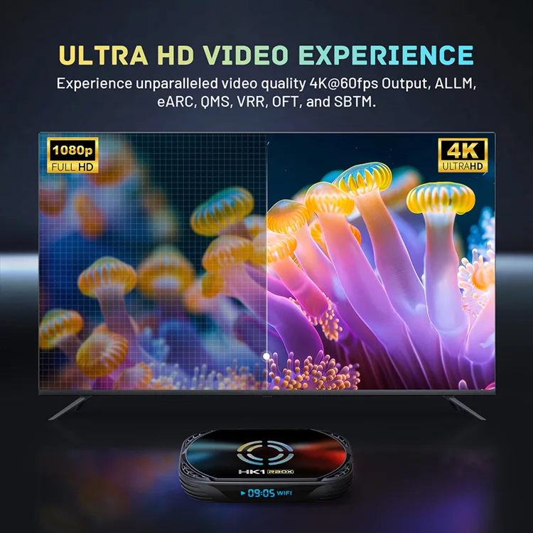 اندرویدباکس اچکی1 مدل RBOX x50 4/64Gb
