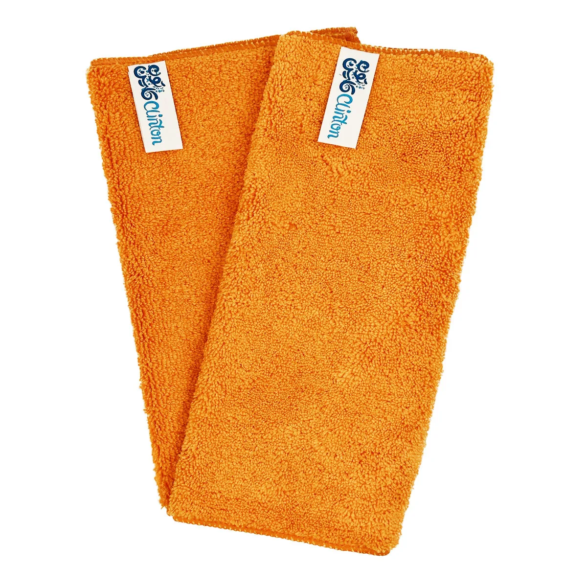 دستمال نظافت خودرو کلینتون مدل سوپر میکروفایبر اقتصادی کد 40030 بسته چهار عددی