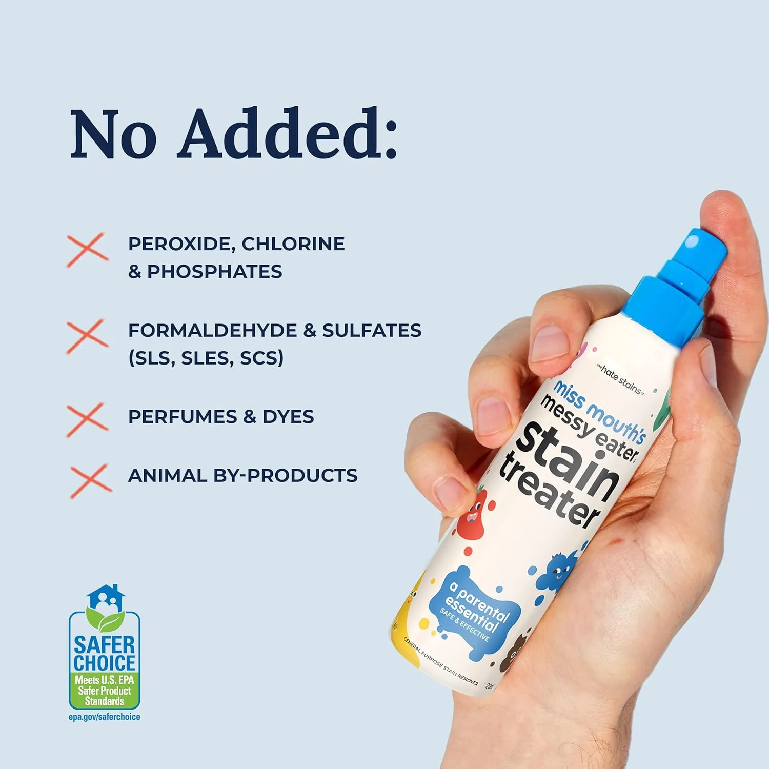 لکه بر لباس میس ماث مدل stain treater حجم ۱۲۰ میلی لیتر