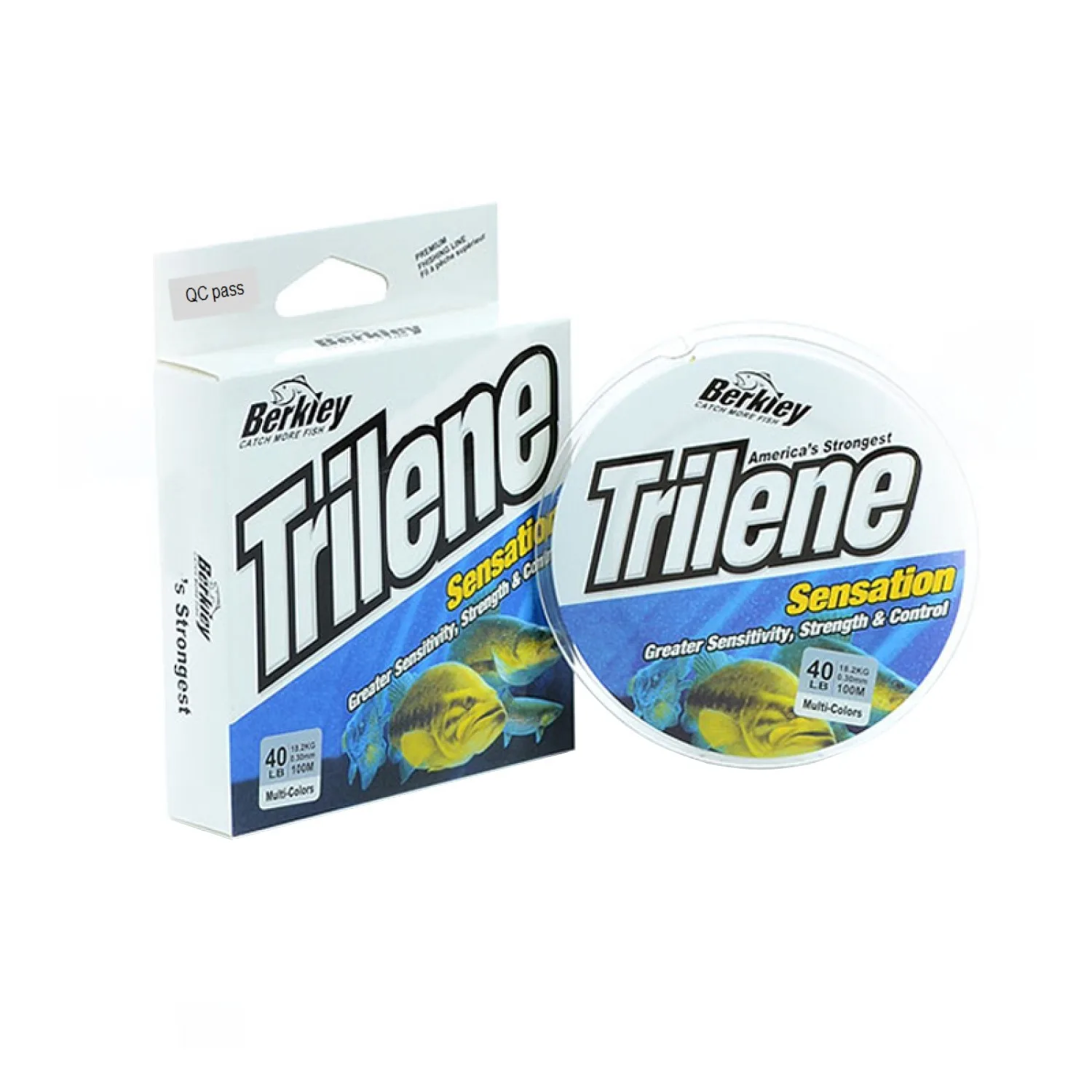 نخ ماهیگیری برکلی مدل Trilene سایز 0.35 میلی متر