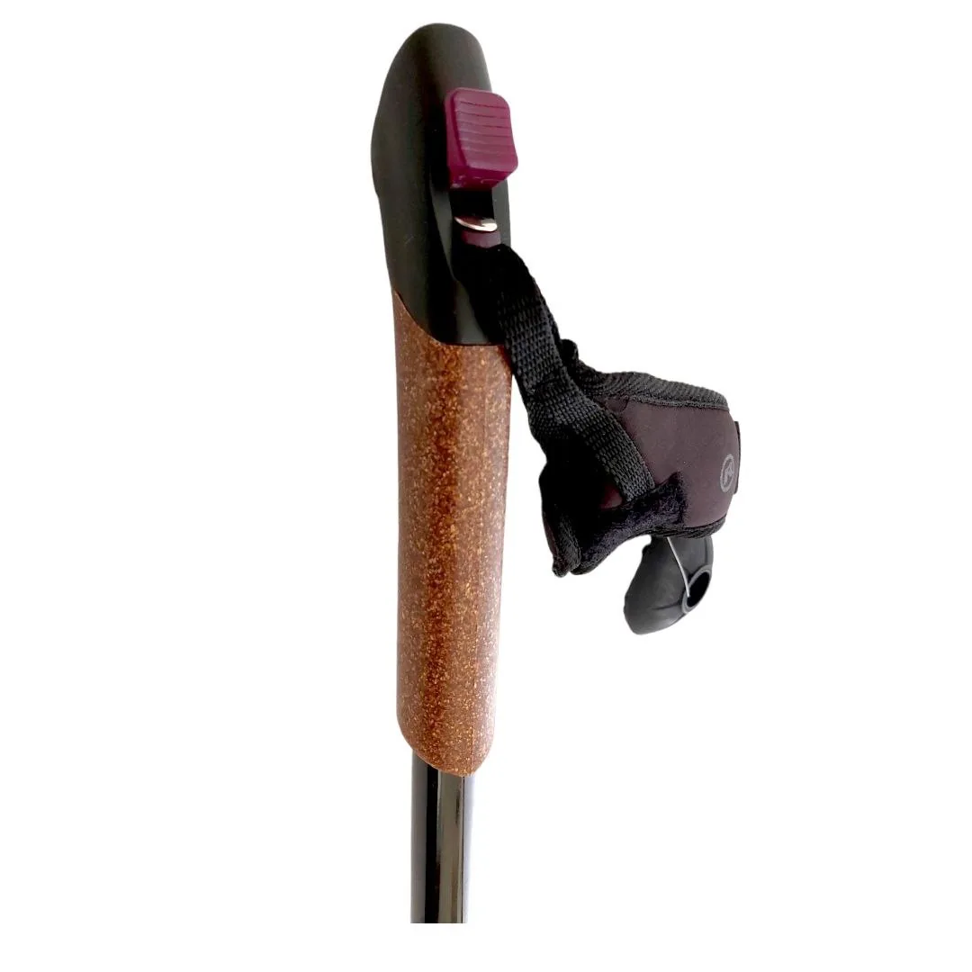 عصای کوهنوردی کرین مدل NORDIC WALKING مجموعه 2 عددی
