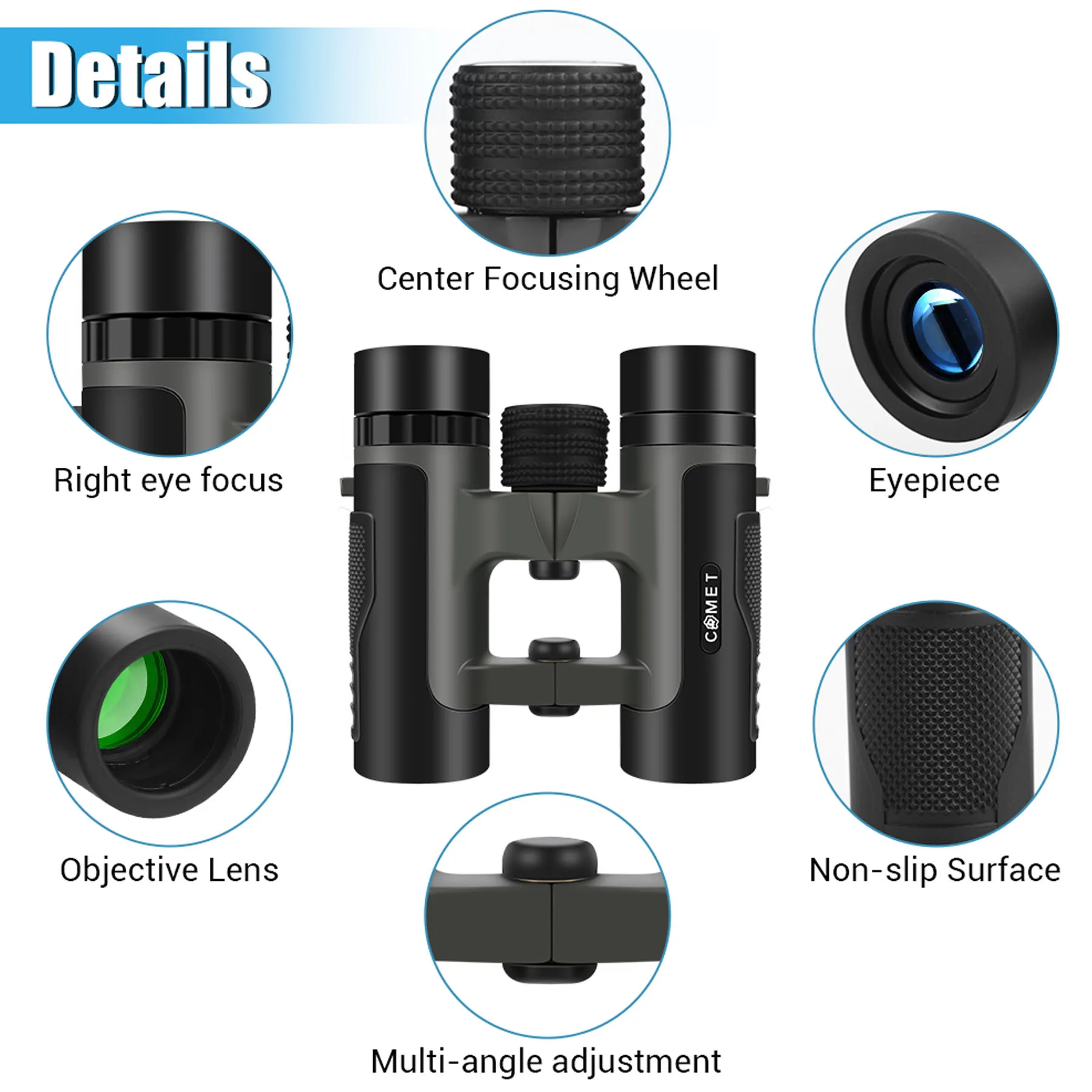 دوربین دوچشمی کومت مدل FMC 10X25