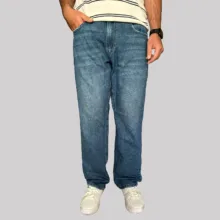 شلوار جین آزاد مردانه تروساردی مدل hmmm