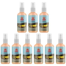 اسپری خوشبو کننده خودرو هوگو مدل 001 حجم 50 میلی لیتر بسته 9 عددی