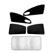 آفتاب گیر شیشه خودرو پاسیکو مدل P543 مناسب برای جک S5 مجموعه 5 عددی