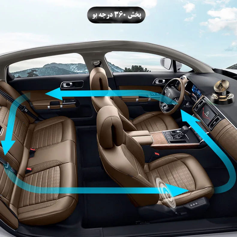 خوشبو کننده خورشیدی خودرو مدل رادار