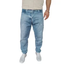 شلوار جین مام فیت مردانه مدل ar212