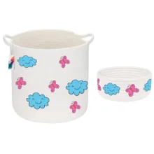 ست سبد وسایل کودک مدل پروانه مجموعه 2 عددی