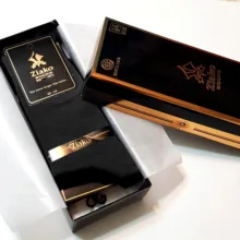جوراب مردانه ضیاکو ترنج مدل پنبه ای جعبه دار بامبو کد 5199-961-B بسته 6 عددی