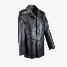 کت چرم مردانه چرم مشهد مدل M0579