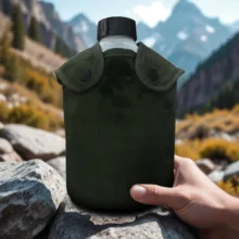 قمقمه مدل F80 ظرفیت 1.2 لیتر به همراه ظرف سفری